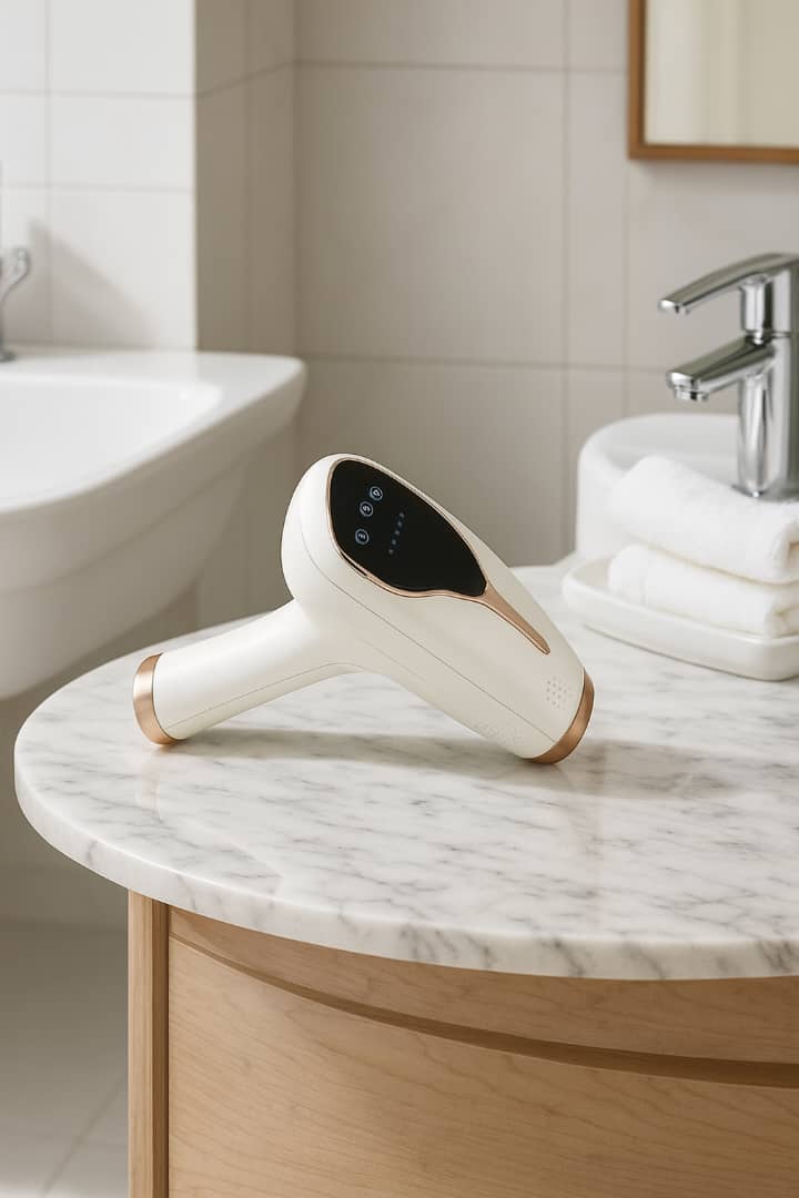 GlowSev Pro – Épilateur IPL Professionnel 45J avec Refroidissement –10°C