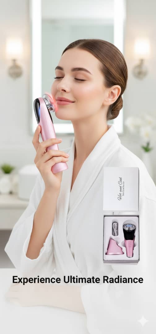 GlowSev – Appareil Lifting Intelligent Anti-Âge | La science de la lumière au service de votre jeunesse