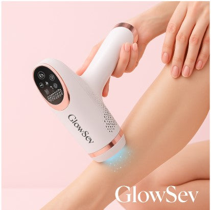 Appareil GlowSev Premium épilateur laser compact pour soin anti-âge